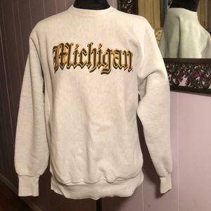 Michigan Sweat Shirt Gray S